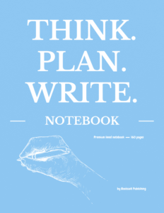 Think. Plan. Write Sky Blue 160 - Notebook