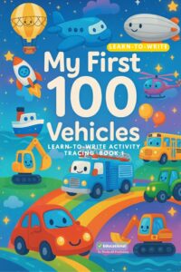 Ebook - My First 100 Vehicles1 Tracing Books