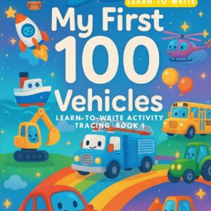 Ebook - My First 100 Vehicles1 Tracing Books